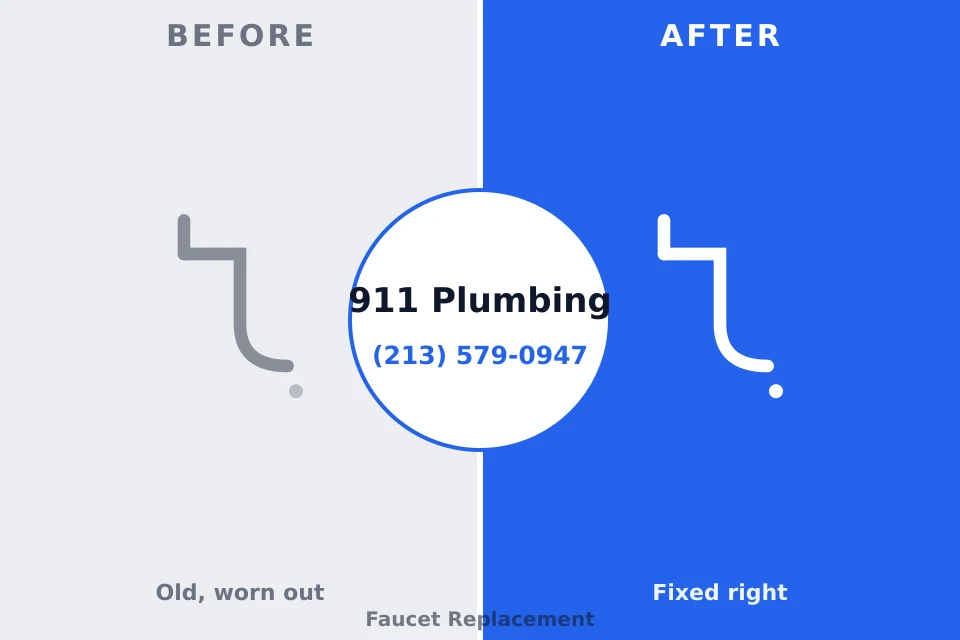 Before and after: plumbing company Howe, IN